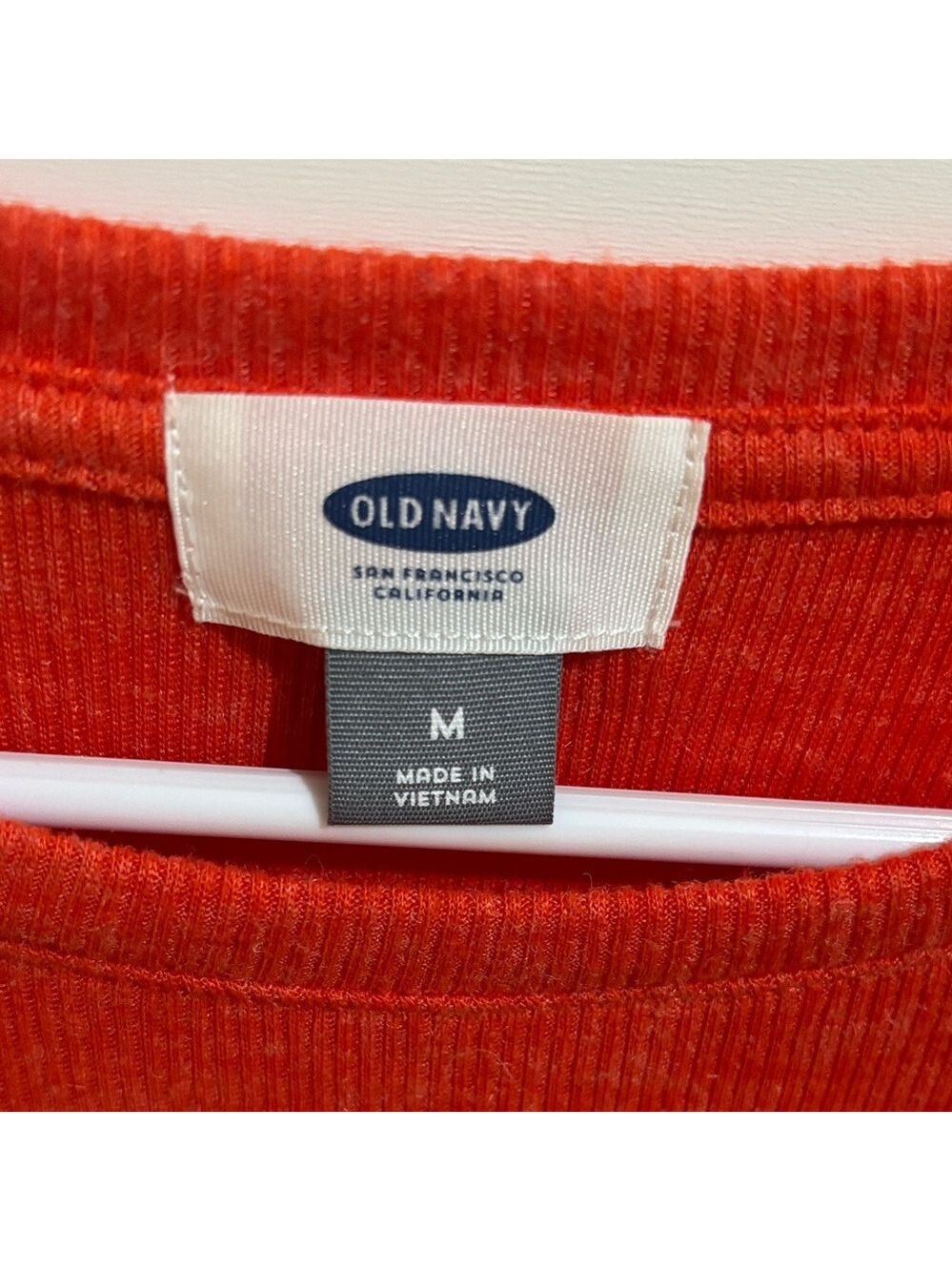 Old Navy Women's Orange Tunic Top - Picture 2 of 3